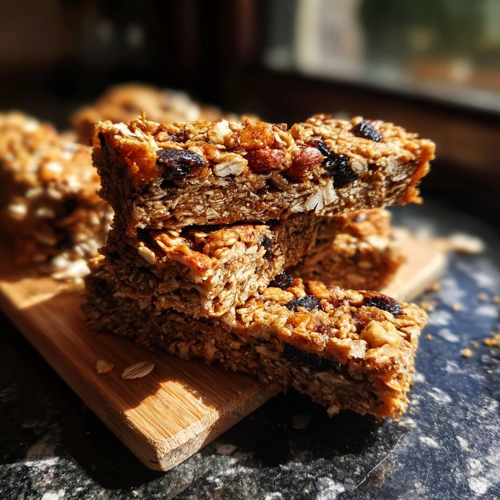 Drei Zutat Gesunde Energie Riegel