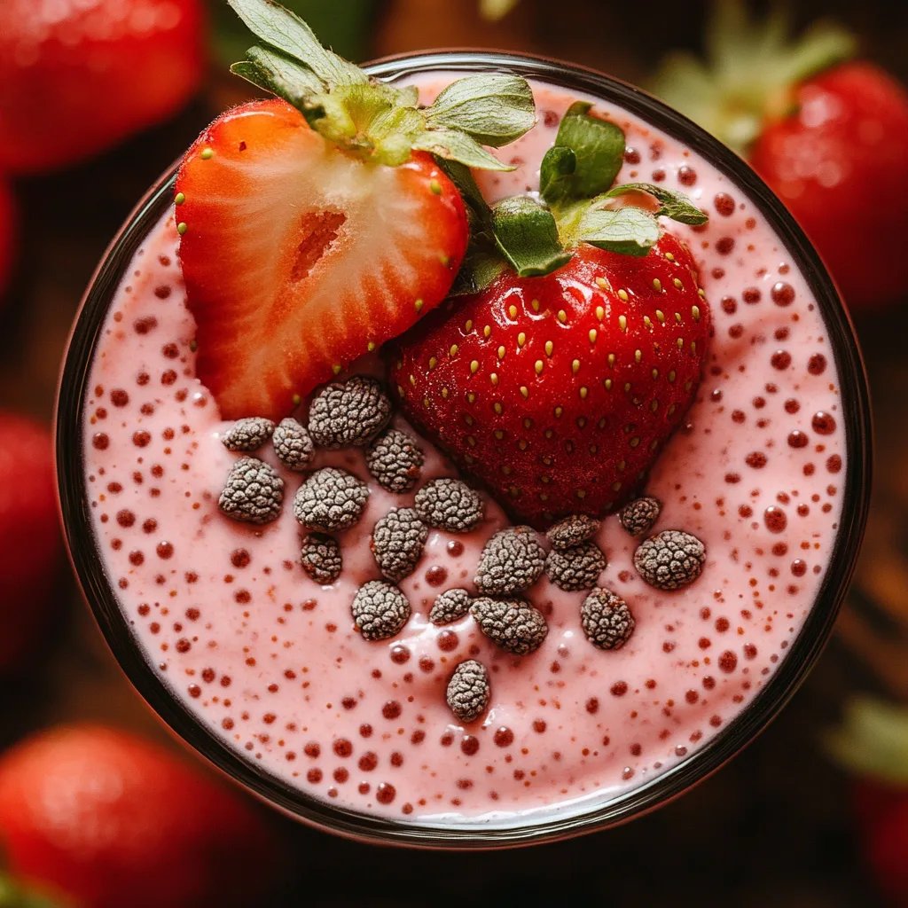 Erdbeer-Chia-Pudding mit Kokosmilch: Ein Unglaublich Ultimatives Rezept für 4 Personen