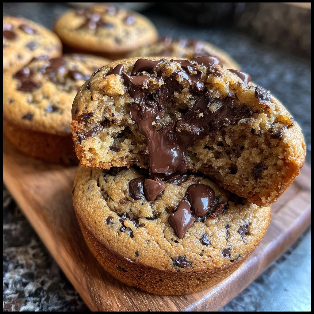 Schoko Chip Cookie Cupcakes