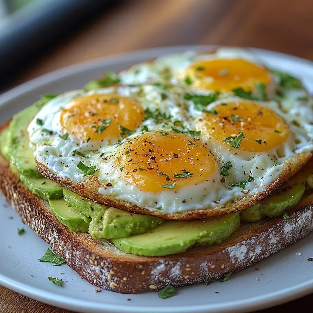 Frühstückstoast mit Avocado und Ei: Ein Unglaublich Ultimatives Rezept für 3 Personen