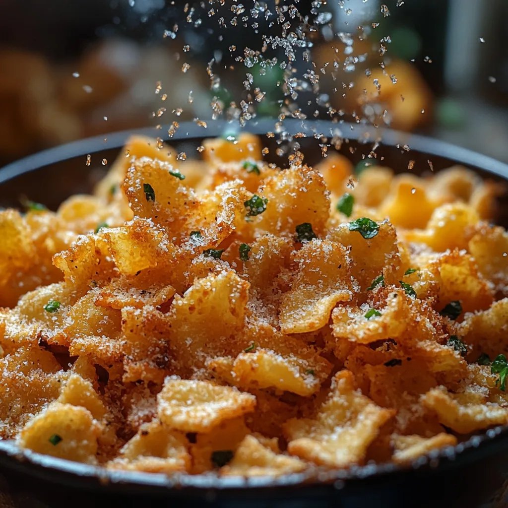 Nudelnchips aus der Heißluftfritteuse: Unglaublich Essenzielles Rezept für 5 Minuten