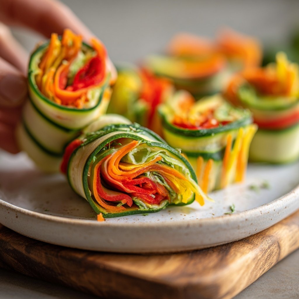 Gemüse Sushi Rollen Wrap