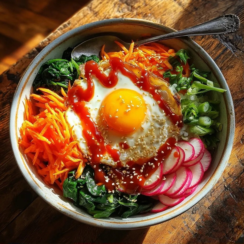 Bibimbap Bowl Gemüse