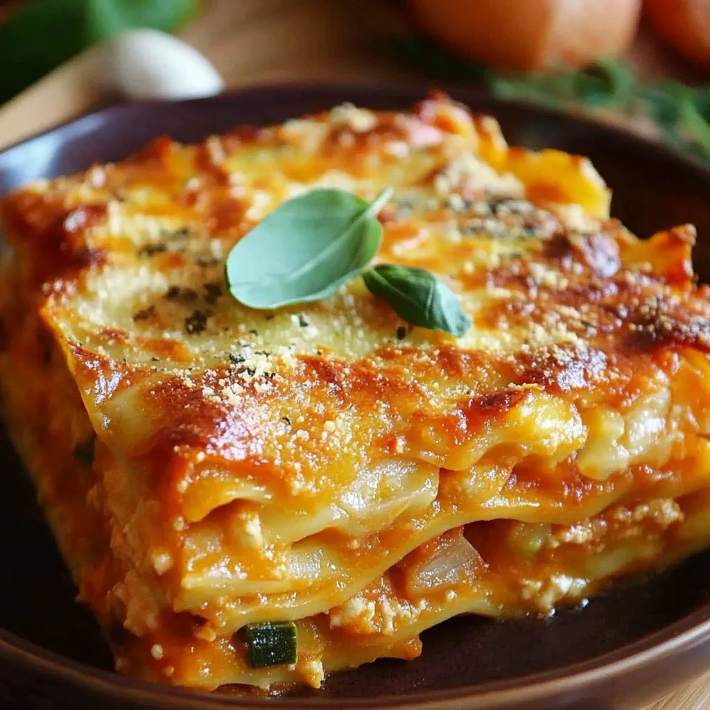 Vegetarische Kürbis-Lasagne: Ein Unglaublich Essenzielles Rezept für 6 Personen