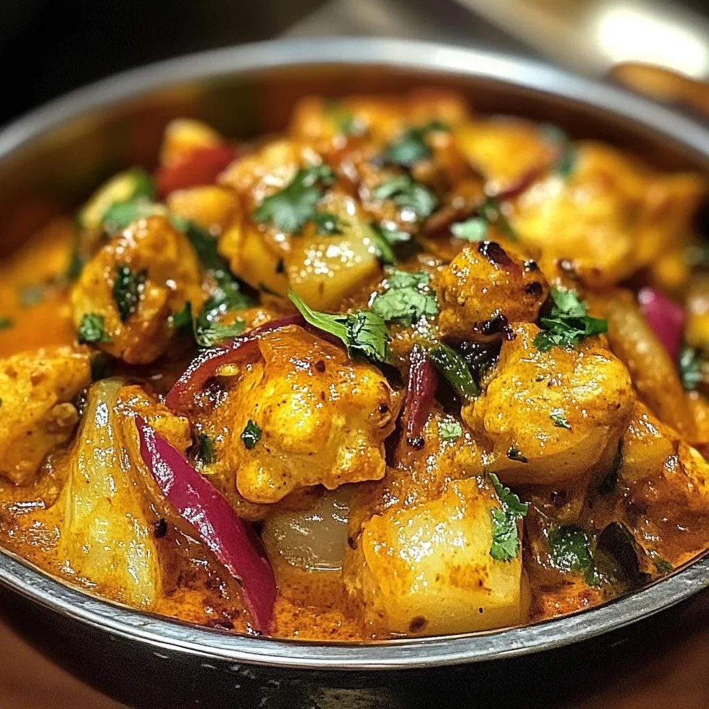 Gebratener Blumenkohl mit Honig-Curry