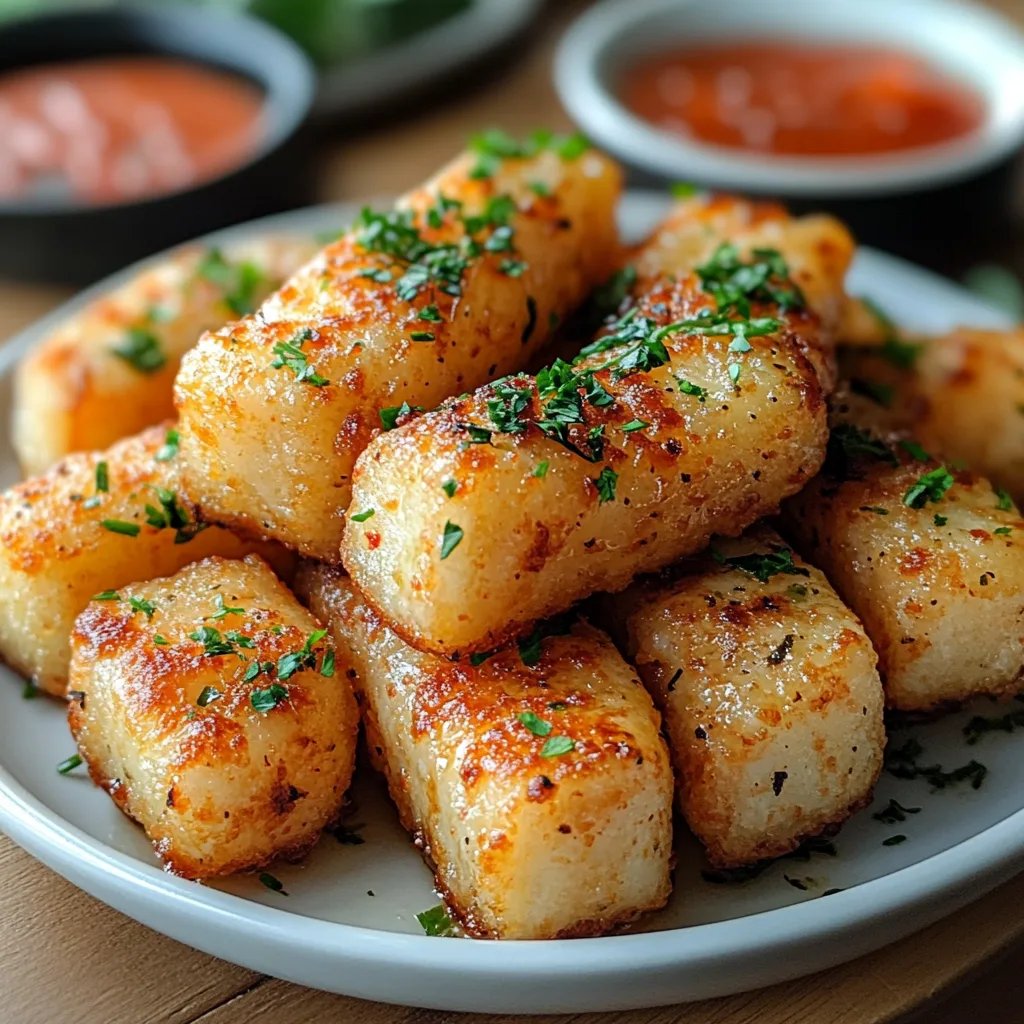 Hausgemachte Mozzarella-Sticks aus der Heißluftfritteuse: Ein Unglaubliches Ultimatives Rezept