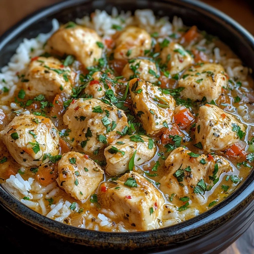 Zitronen-Kräuter-Huhn mit Reis: Ein Unglaublich Ultimatives Rezept für 4 Personen